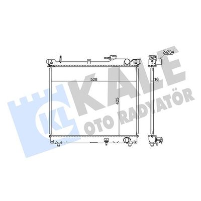 Su Radyatörü  KALE 348125