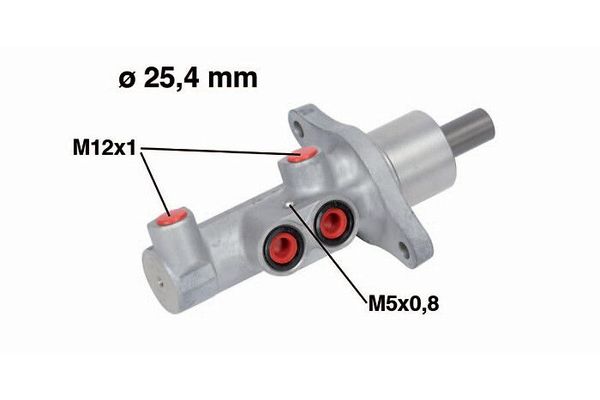Fren Ana Merkez  Peugeot 307 (S2)(06.2005->)  VALEO 400848