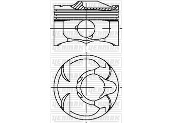 Piston (86.00MM-0.50)  YENMAK 11-02234-050  89018108