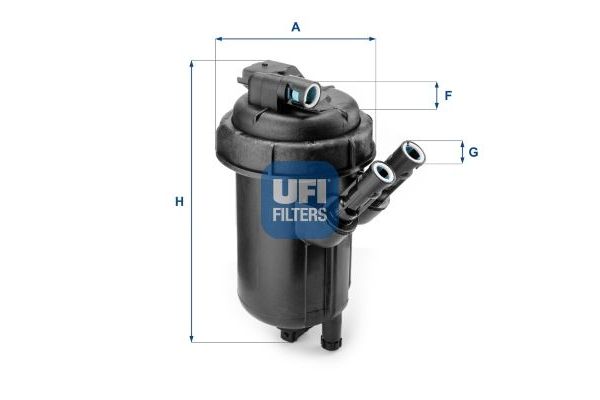 Yakıt Filtresi  Opel Agila (2004->)  UFI 55.114.00