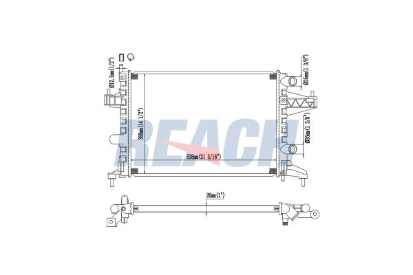 Su Radyatörü  ORİS MRN019034