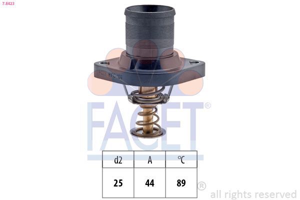 Termostat 89 °C  Citroen Grand C4 Picasso (10.2006->)  MAHER 20256