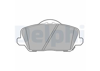 Fren Disk Balata Ön DELPHI LP3591   58101A6A70 S58101A6A70