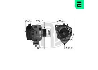 Alternatör  ERA 210096A  5705R5 5705L6 5705 L6 5705L7 5705 L7 5705 R5 5705S8 5705 S8 96178429 96 178 429 9617842980 A002TA1994 A2TA1994 3140065G00 31400-65G00