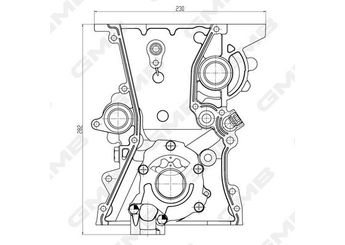 Yağ Pompası  GMB GOAS-114A  135005M000A 135004M5001 13500-4M500/1 135004M50AB 13500-4M50A/B 13500-5M000/A 13500BM701 13500-BM701