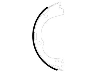 Fren Pabuçlu Balata Arka SWAG 33 11 0709  58305D7A00 58305-D7A00 58305D7A10 58305-D7A10