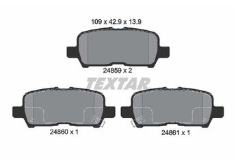 Fren Disk Balata Arka VALEO 671459  18048690