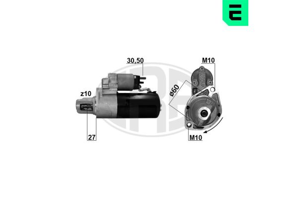 Marş Dinamosu  Mercedes GLC -Serisi SUV (BM 253)(06.2015->)  ERA 221043