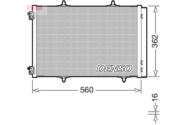 Klima Radyatörü  Citroen C3 Aircross (08.2017->)  PSA ORJINAL 9828083680
