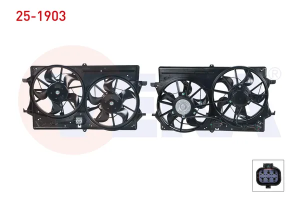 Radyatör Fan ve Motoru  VEKA 25-1903