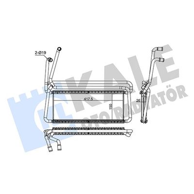 Kalorifer Radyatörü  ORİS KSC009026