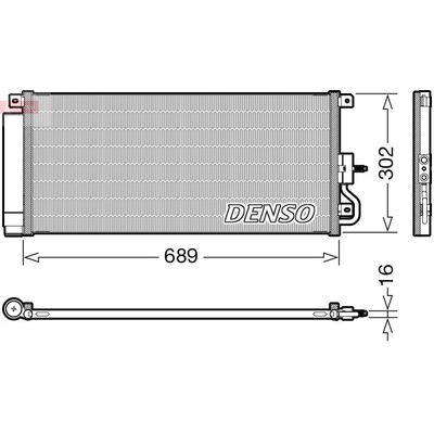 Klima Radyatörü  Chevrolet Trax (2013->)  PSA ORJINAL 42828834