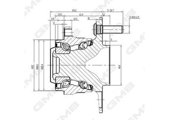 Porya Arka Sağ veya Sol MGA 72548  42200T0B951 42200-T0B-951