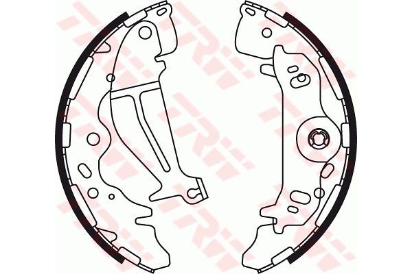 Fren Pabuçlu Balata Arka Hyundai H-1 (->2008)  SANGSIN SA130