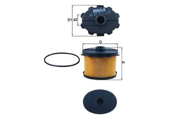 Yakıt Filtresi  MAHLE KX 84D  1906A9 190648 190649 E148008 E148119 9628890680 SU00100468