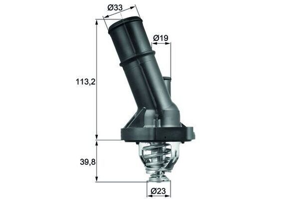 Termostat Gövdesi  MAHLE TI 202 90