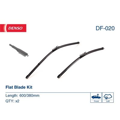 Silecek Süpürgesi Ön  600/380 mm - 24/15 inç DENSO DF-020