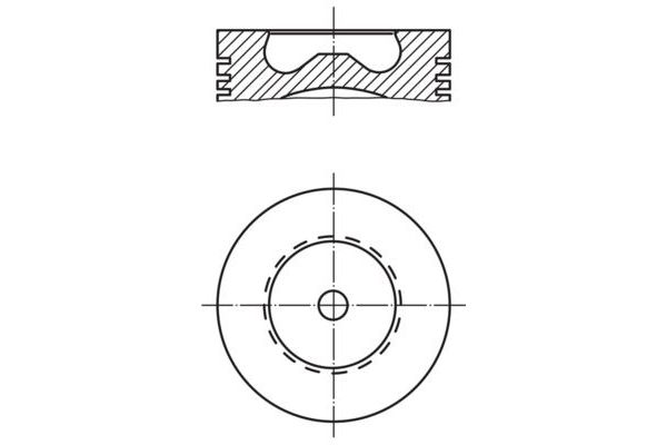 Piston (89.91MM-STD)  MAHLE 015 81 00
