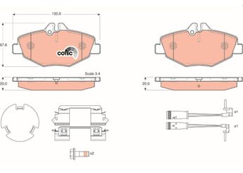 Fren Disk Balata Ön TRW GDB1542  GDB1542 4207104 000 420 71 04 A0004207104 A 000 420 71 04 34206520 003 420 65 20 34209920 003 420 99 20 44208720 004 420 87 20 4420872041 004420872041 A0034206520 A 003 420 65 20 A0034209920 A 003 420 99 20 A0044208720 A 004 420 87 20 A004420872041