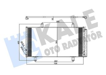 Klima Radyatörü  KALE 357365  8846006210 8846007060 8846007070 8846033100