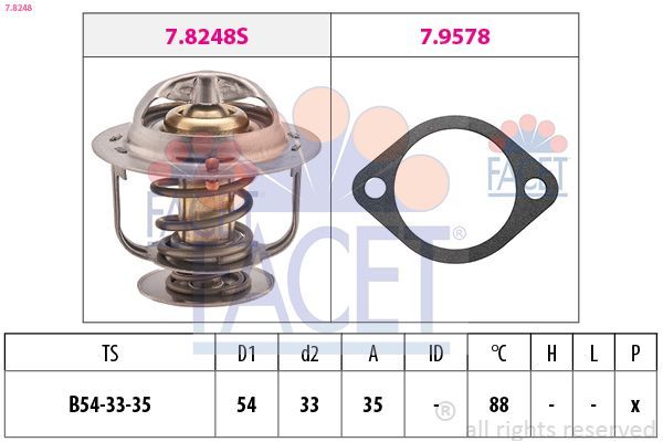 Termostat  Hyundai Accent (X3)(1998->)  MAGNETI MARELLI 359001200350