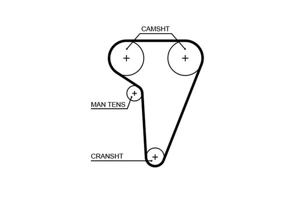 Triger Kayışı  GATES 5549XS