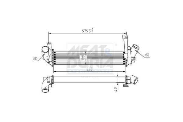 Turbo Radyatörü  VEKA 42-3506