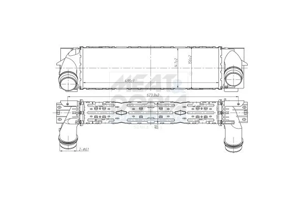 Turbo Radyatörü  BMW X4 Serisi (F26)(07.2014->)  ASPART 6TRA1004