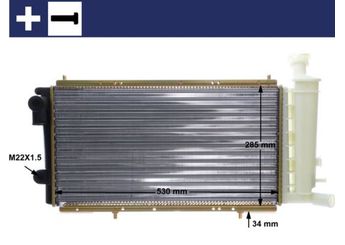 Su Radyatörü  MAHLE CR 427 000S  96278701 96328701 96475475 P96278701 1331JG 1331.JG 96029201 96 029 201 9602920180 96 029 201 80 96148094 96 148 094 9614809480 96 148 094 80 96.029.201 96.029.201.80 96.148.094 96.148.094.80