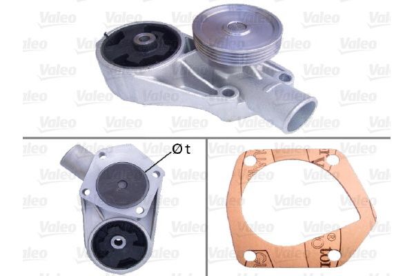 Devirdaim Su Pompası  Skoda Forman (785)(1992->)  VALEO 506522