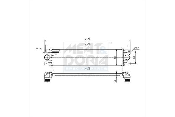 Turbo Radyatörü  Opel Movano (1998->)  KALE 345100