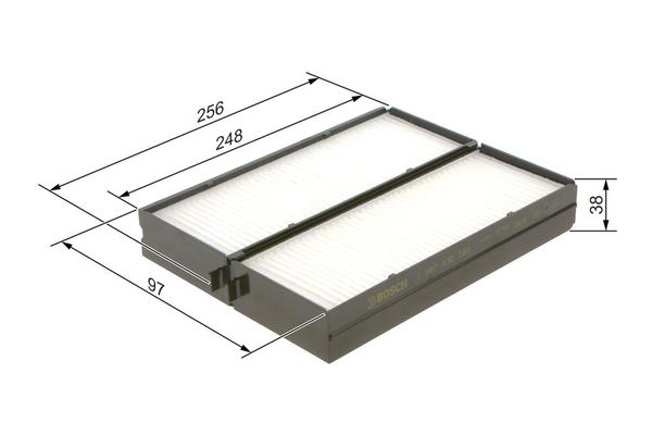 Polen Filtresi  Hyundai Santa Fe (SM)(2001->)  BOSCH 1 987 432 160