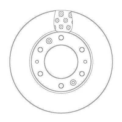 Fren Disk Ayna Ön Sağ ve Sol Hyundai H350 Bus (08.2016->)  RECOVER 5583