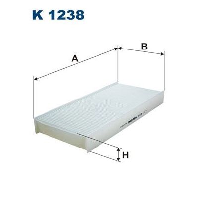 Polen Filtresi  Citroen Jumpy (01.2007->)  FILTRON K 1238