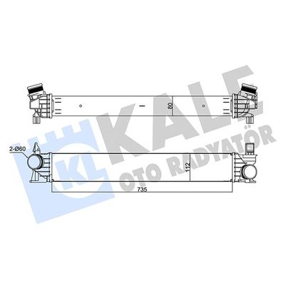 Turbo Radyatörü  Citroen Jumper Kamyonet (Çift Kabin)(06.2014->)  OEP 1613994080