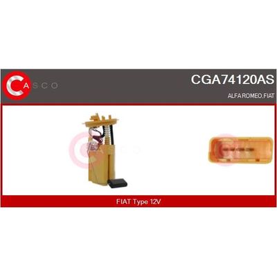 Depo Şamandırası  Alfa Romeo MiTo (145)(2008->)  VEKA 34-1815