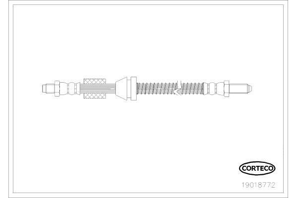 Fren Hortumu Ön Sağ veya Sol CAVO C800 538A