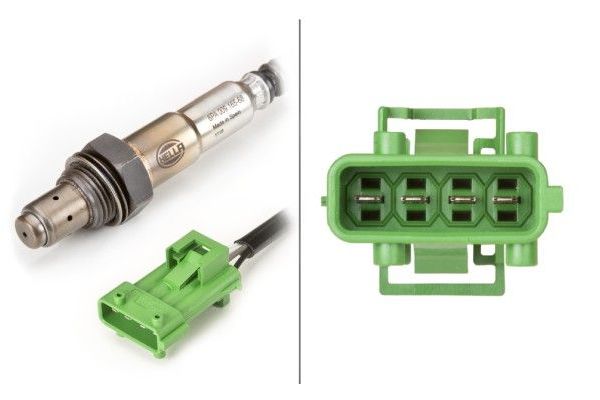 Oksijen (Lambda) Sensörü  Peugeot 406 Coupe (S1/S2)(07.1997->)  HELLA 6PA 009 165-681