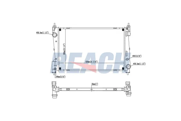 Su Radyatörü  Cupra Leon (KL1/KU1)(09.2020->)  PSA ORJINAL 55703926