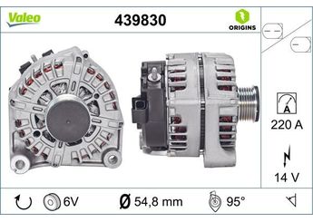 Alternatör  VALEO 439830  12318570672 12 31 8 570 672 12318570673 12 31 8 570 673 8570672 8 570 672 8570673 8 570 673