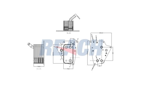 Motor Yağ Soğutucu  Saab 9-3 Cabriolet (2004->)  ASPART 6OCO1105