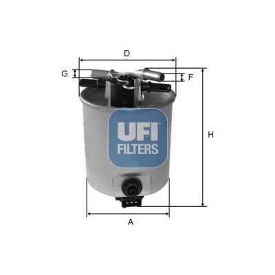 Yakıt Filtresi  Dacia Logan Express Van (01.2009->)  BRUCKE 8200619855