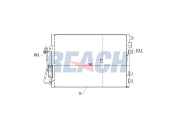 Klima Radyatörü  MGA 82114  8200221132 2765000Q0G 27650-00Q0G 2765000QAM 27650-00QAM 82 00 221 132 8200708130