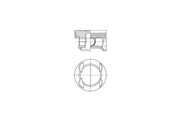 Piston (73.40MM-STD)   KONEKS 226710