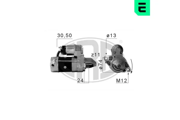 Marş Dinamosu  Toyota Verso (AUR2/ZGR2)(2009->)  ERA 220664A