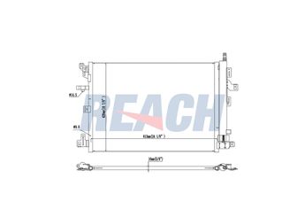 Klima Radyatörü  FEBI BILSTEIN 1003219  30648955 30781280 31369510