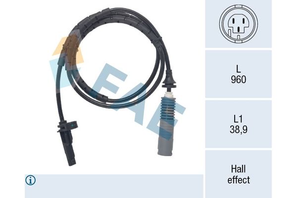 Abs Sensörü Arka Sağ veya Sol FAE 78182