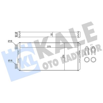 Kalorifer Radyatörü  KRAFTVOLL 08050150