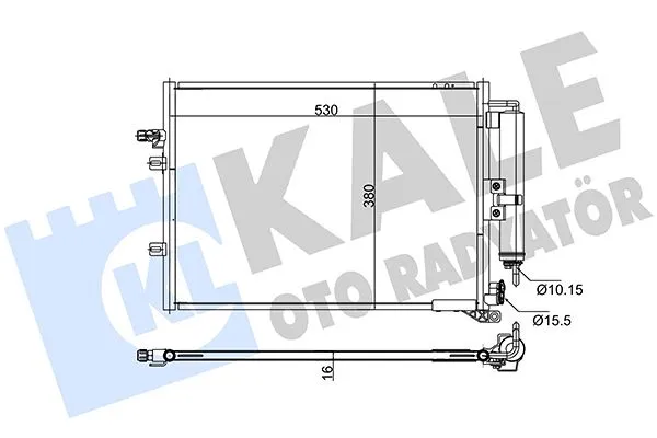 Klima Radyatörü  KALE 342585