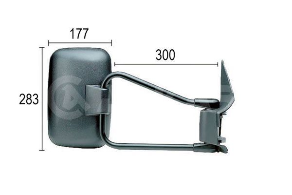 Dikiz Aynası Dış Sağ Mercedes Sprinter Kombi (Yüksek tavan)(02.2000->)  EUROBUMP MER11SP025